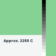 Color chip: Approx. 2255 C