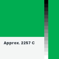 Color chip: Approx. 2257 C