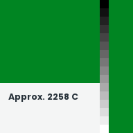 Color chip: Approx. 2258 C