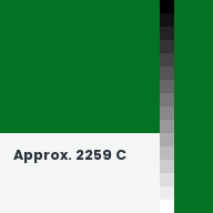 Color chip: Approx. 2259 C