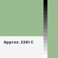 Color chip: Approx. 2261 C