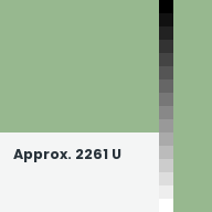 Color chip: Approx. 2261 U