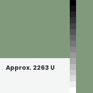 Color chip: Approx. 2263 U