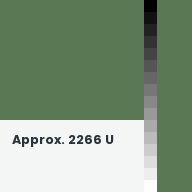 Color chip: Approx. 2266 U