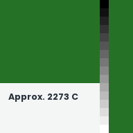 Color chip: Approx. 2273 C