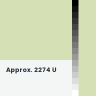 Color chip: Approx. 2274 U