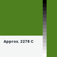 Color chip: Approx. 2278 C