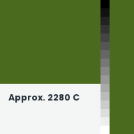 Color chip: Approx. 2280 C