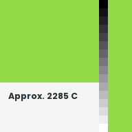 Color chip: Approx. 2285 C