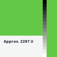 Color chip: Approx. 2287 U