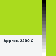Color chip: Approx. 2290 C