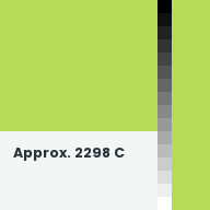 Color chip: Approx. 2298 C