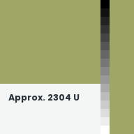 Color chip: Approx. 2304 U