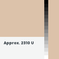 Color chip: Approx. 2310 U