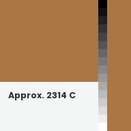 Color chip: Approx. 2314 C