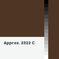 Color chip: Approx. 2322 C