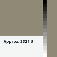 Color chip: Approx. 2327 U