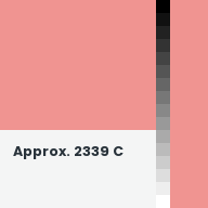 Color chip: Approx. 2339 C