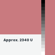 Color chip: Approx. 2340 U