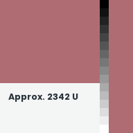 Color chip: Approx. 2342 U