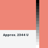 Color chip: Approx. 2344 U