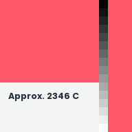 Color chip: Approx. 2346 C