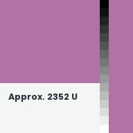 Color chip: Approx. 2352 U