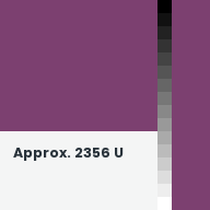 Color chip: Approx. 2356 U