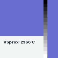 Color chip: Approx. 2366 C