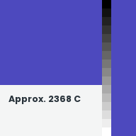 Color chip: Approx. 2368 C