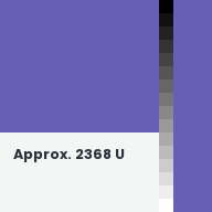 Color chip: Approx. 2368 U