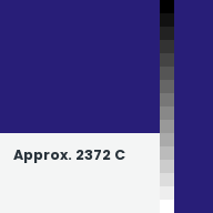 Color chip: Approx. 2372 C