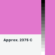 Color chip: Approx. 2375 C