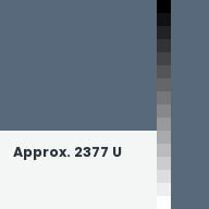 Color chip: Approx. 2377 U
