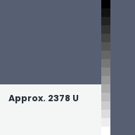 Color chip: Approx. 2378 U