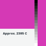 Color chip: Approx. 2385 C