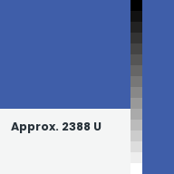 Color chip: Approx. 2388 U