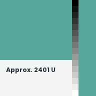 Color chip: Approx. 2401 U