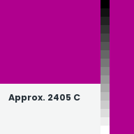 Color chip: Approx. 2405 C