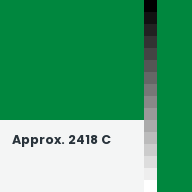 Color chip: Approx. 2418 C