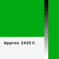 Color chip: Approx. 2423 C