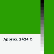 Color chip: Approx. 2424 C