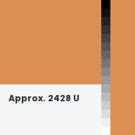 Color chip: Approx. 2428 U