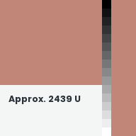 Color chip: Approx. 2439 U