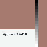 Color chip: Approx. 2441 U