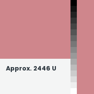 Color chip: Approx. 2446 U