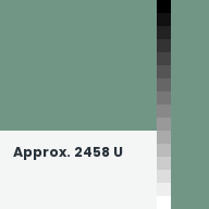 Color chip: Approx. 2458 U