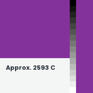 Color chip: Approx. 2593 C