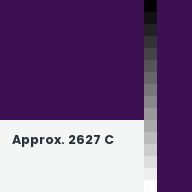 Color chip: Approx. 2627 C