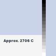 Color chip: Approx. 2706 C